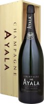 Ayala Brut Majeur NV Champagne Jeroboam (3 litre) in Wood Box