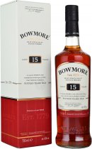 Bowmore 15 Year Old Islay Darkest Single Malt Whisky 70cl