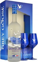 Grey Goose Vodka Magnum Gift Set 1.75 litre with 2 Glasses