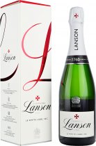 Lanson White Label Sec NV Champagne 75cl in Box