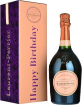 Laurent Perrier Rose NV Champagne 75cl in Happy Birthday Gift Tin